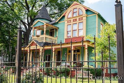 colorful home in Midtown Memphis 
